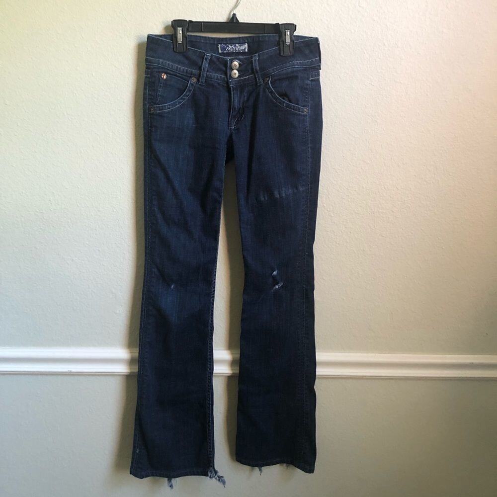 Hudson Flare Jeans Distressed Size 25